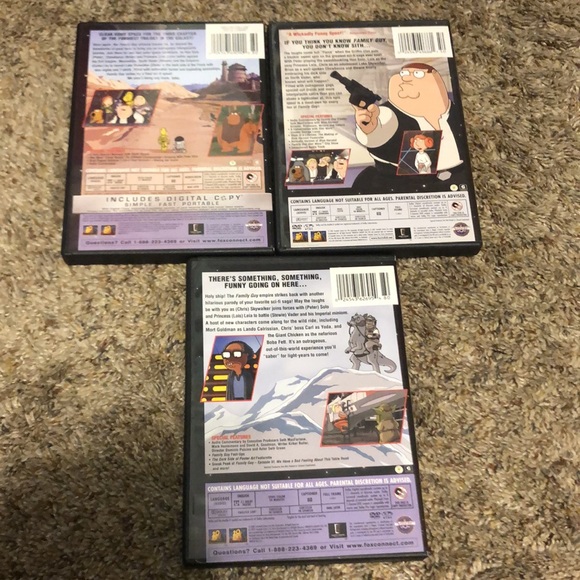 Laugh it up Fuzzbull: Family Guy Trilogy - Picture 2 of 2